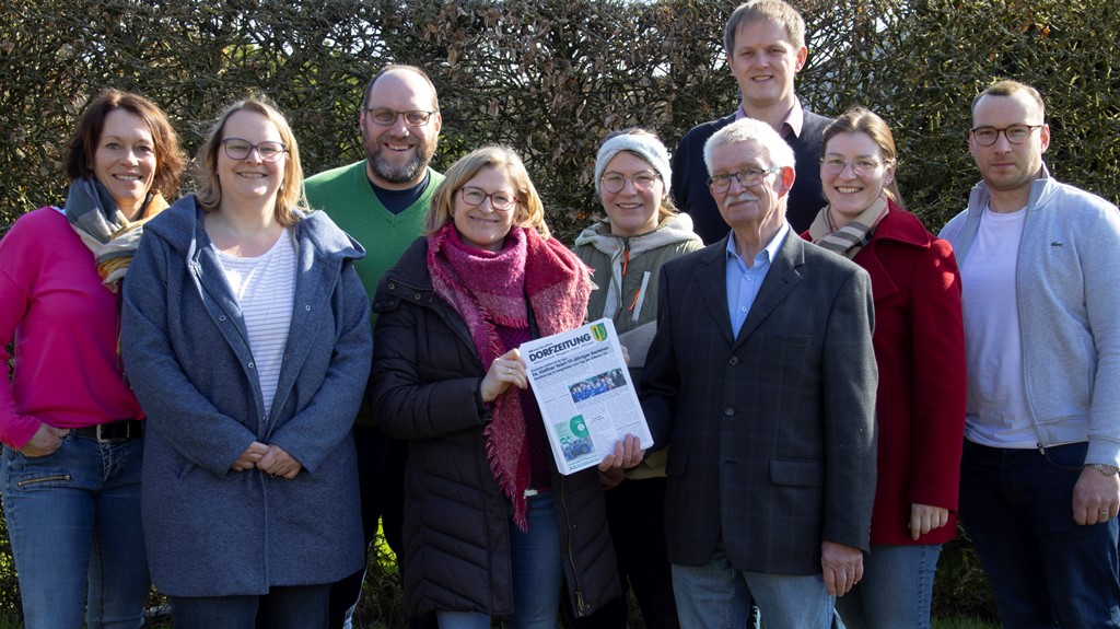 Redaktionsteam der Dorfzeitung